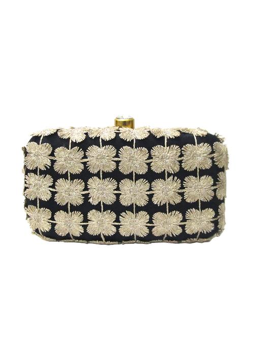 black cotton box clutch - 15466086 - Very Small Image - 1