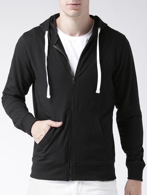black solid sweatshirt - 15467183 - Very Small Image - 1