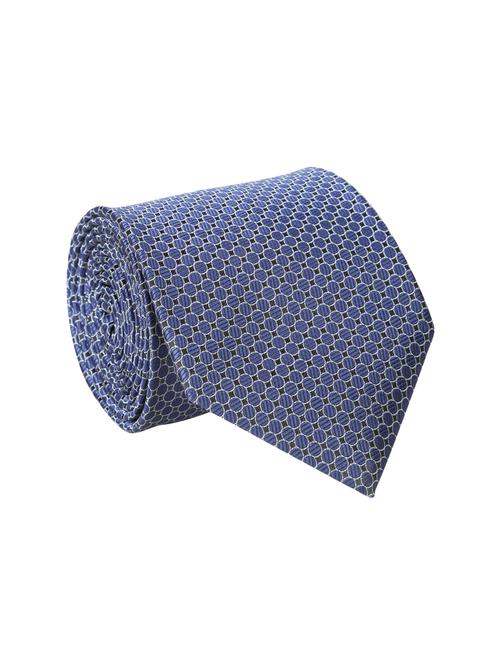 blue jacquard tie - 15469922 - Very Small Image - 1