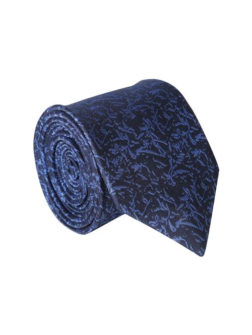 blue jackquard tie - 15469933 - Very Small Image - 1
