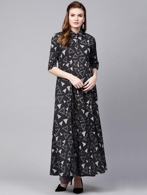 anarkali kaantha kurta - 15470744 - Very Small Image - 1