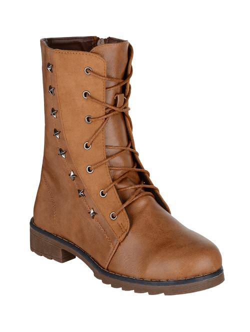 tan calf  ankle  boots - 15472005 - Very Small Image - 1