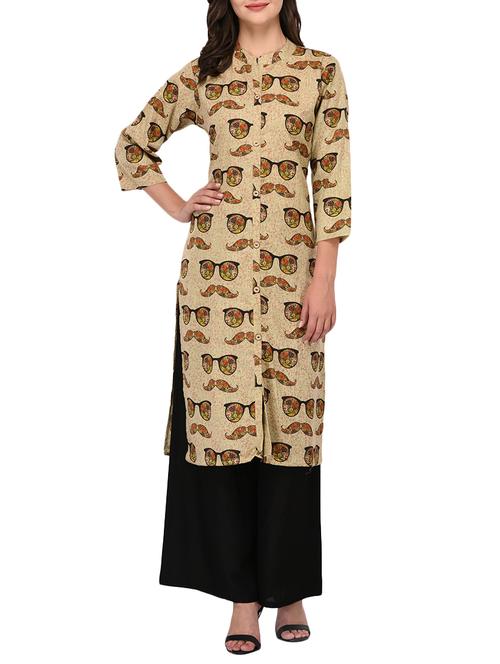 quirky printed kurta - 15476136 - Very Small Image - 1
