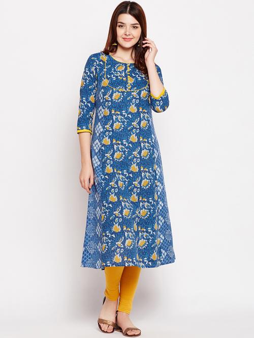 a-line kaantha kurta - 15477404 - Very Small Image - 1