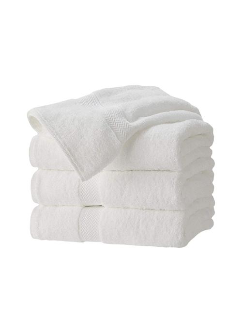 terry weave 100% cotton quick dry set of 3 bath towels - 15478962 - Very Small Image - 1