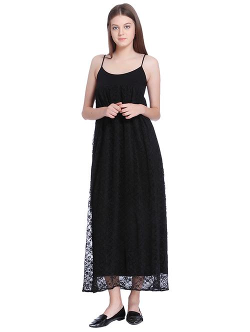 cami neck lace maxi dress - 15483754 - Very Small Image - 1