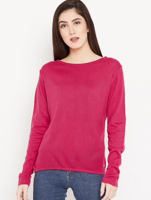 button detail woolen pullover - 15486636 - Very Small Image - 1