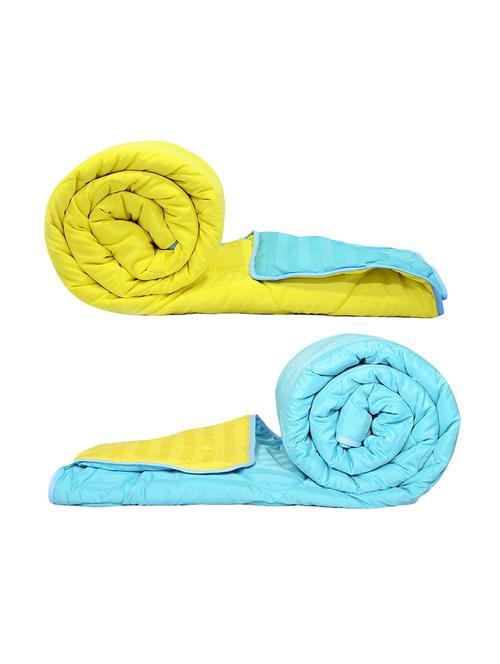 micro polyester 150 gsm single bed comforter - 15486762 - Very Small Image - 1