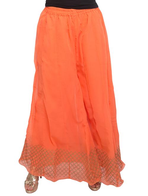 printed kalidaar flared palazzo - 15487222 - Very Small Image - 1