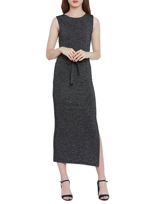 sleeveless high slit dress - 15487906 - Very Small Image - 1