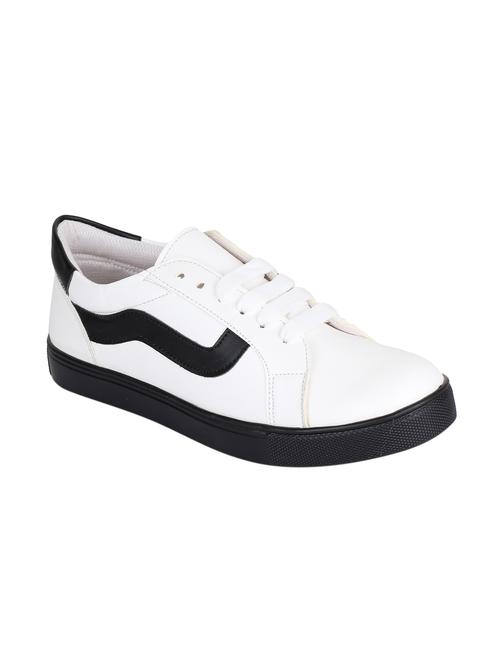 white lace-up sneakers - 15489447 - Very Small Image - 1
