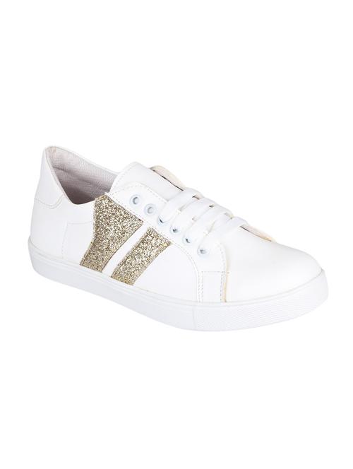 white lace-up sneakers - 15489450 - Very Small Image - 1