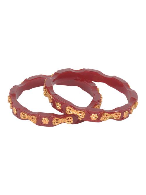 red gold tone pola bangles - 15489767 - Very Small Image - 1