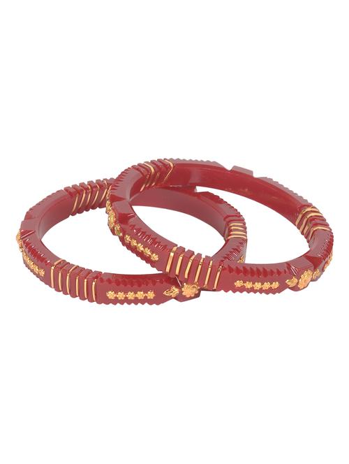 red gold tone pola bangles - 15489770 - Very Small Image - 1