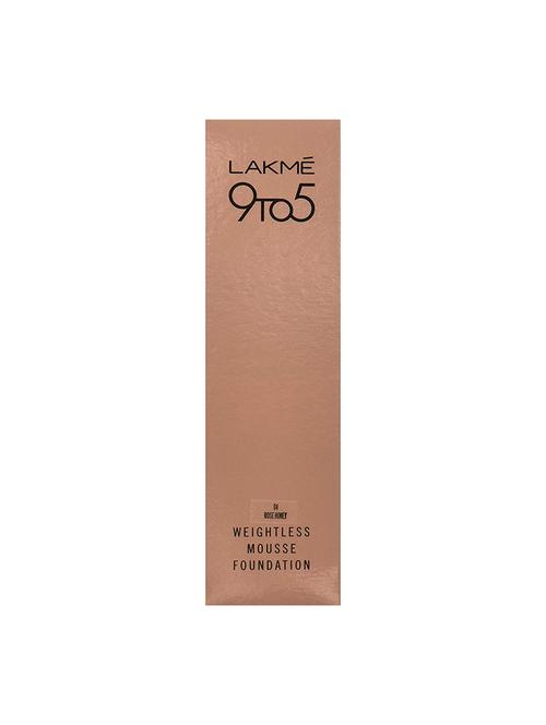 lakme 9 to 5 weightless mousse foundation - 15492084 - Very Small Image - 1