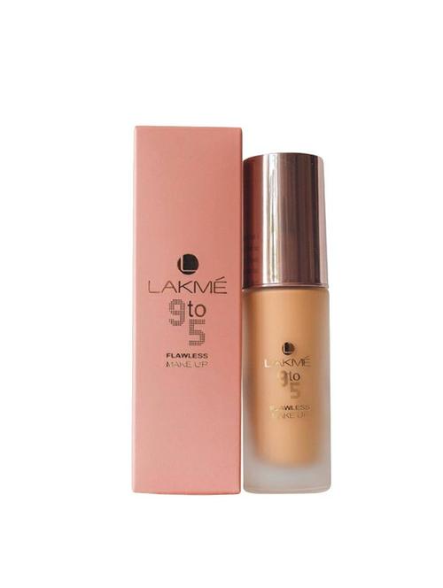 lakme 9 to 5 flawless makeup foundation  (shell) - 15492150 - Very Small Image - 1