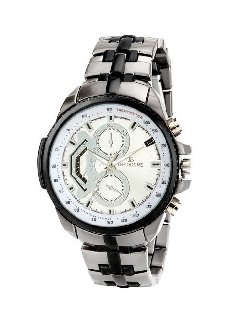 theodore tdm16029  metal strap analog watch - 15492183 - Very Small Image - 1
