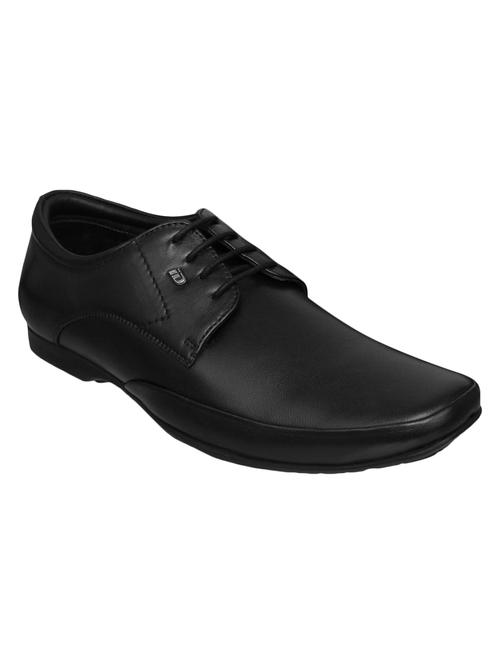 black leather lace-up derbys - 15492714 - Very Small Image - 1