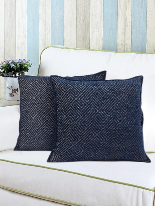 soft viscose chenille set of 2 cushion covers - 15493340 - Very Small Image - 1