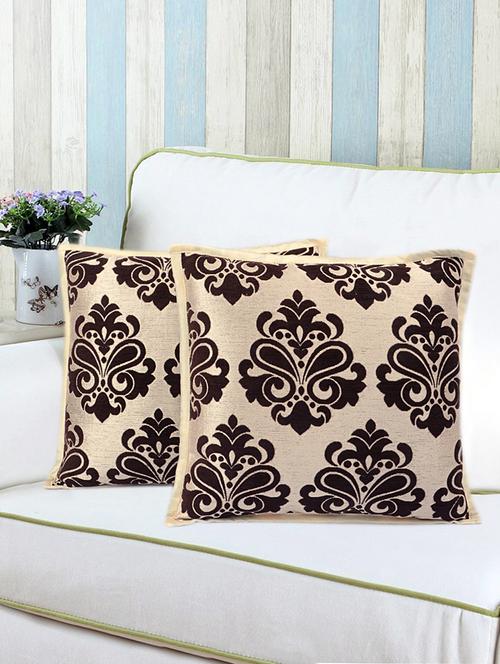 soft viscose chenille set of 2 cushion covers - 15493348 - Very Small Image - 1