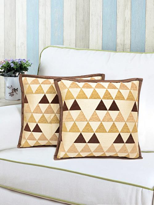 soft viscose chenille set of 2 cushion covers - 15493351 - Very Small Image - 1