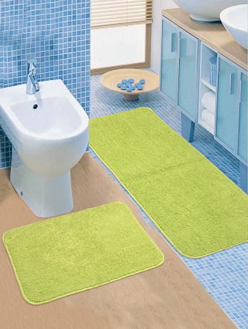 anti slip microfiber kitchen runner set with mat- 40x100 cm & 40x50 cm - 15493374 - Very Small Image - 1
