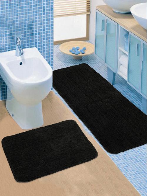 anti slip microfiber kitchen runner set with mat- 40x100 cm & 40x50 cm - 15493378 - Very Small Image - 1