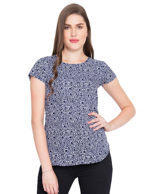 nautical printed top - 15496577 - Very Small Image - 1
