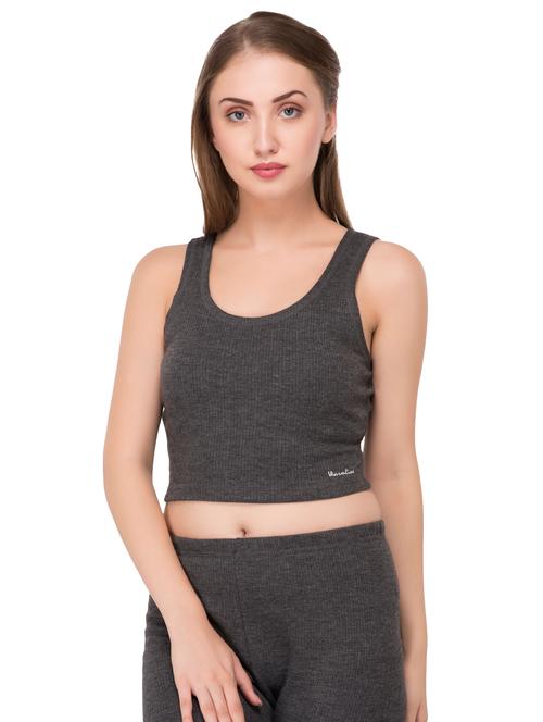 grey woolen thermal vest - 15498043 - Very Small Image - 1