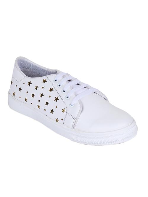 white lace-up sneakers - 15500160 - Very Small Image - 1
