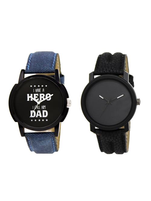 acnos round dial analog watch combo(wat-lr-07-21-combo) - 15500749 - Very Small Image - 1