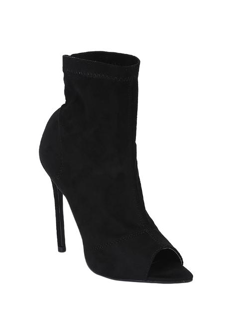 black suede ankle  boots - 15502418 - Very Small Image - 1
