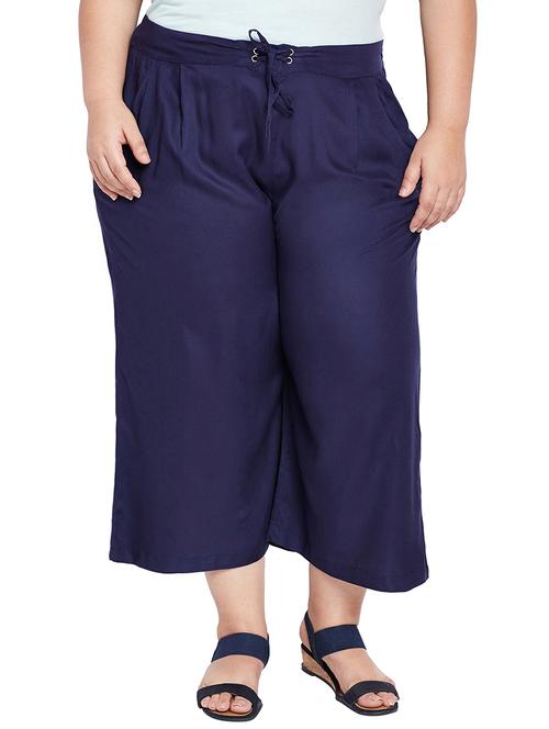 drawstring waist plus trouser - 15502744 - Very Small Image - 1