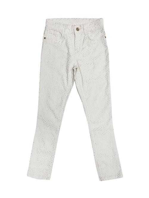 white cotton casual trouser - 15503084 - Very Small Image - 1
