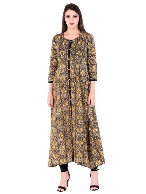 printed a-line kurta - 15504795 - Very Small Image - 1