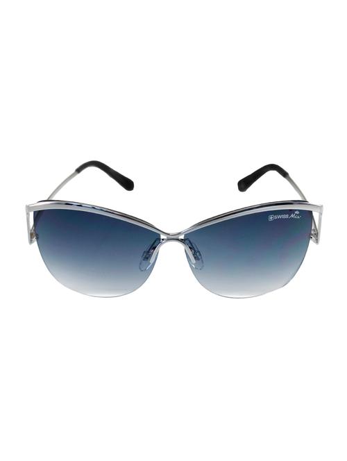 swiss miss uv protected cat eyes oversized women's sunglasses - 15505009 - Very Small Image - 1