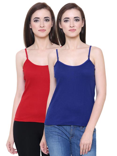 set of 2 detachable strapped camisole - 15506940 - Very Small Image - 1