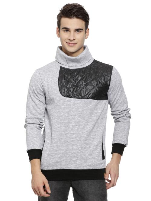 grey cotton sweatshirt - 15507382 - Very Small Image - 1