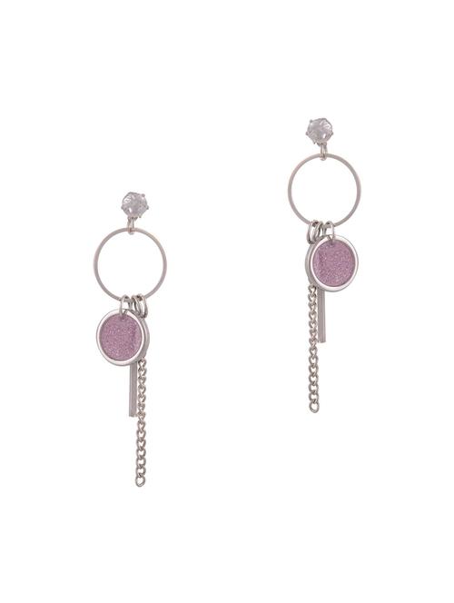 silver tone drop earrings - 15507725 - Very Small Image - 1