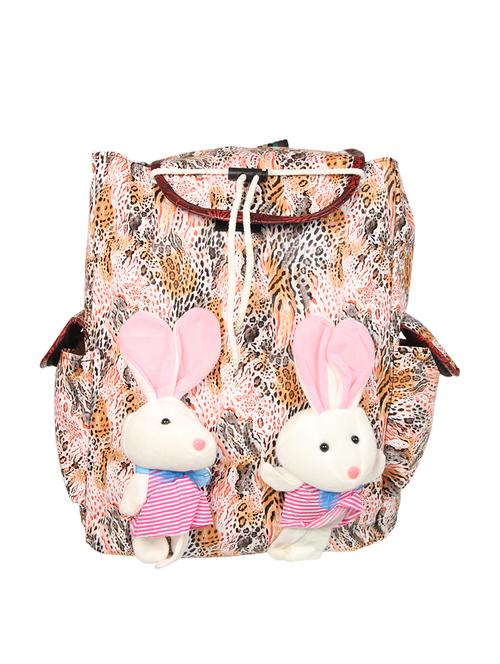 multi colored leatherette (pu) fashion backpack - 15512166 - Very Small Image - 1