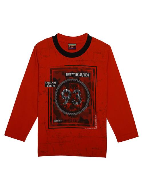 round neck graphic print t-shirt - 15512528 - Very Small Image - 1