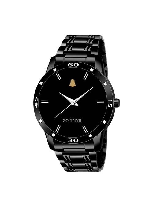 Golden Bell Round dial analog watch - GB-1178 - 15513404 - Very Small Image - 1