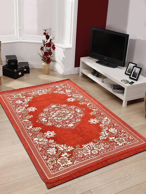 chenille floral carpet - 15513665 - Very Small Image - 1