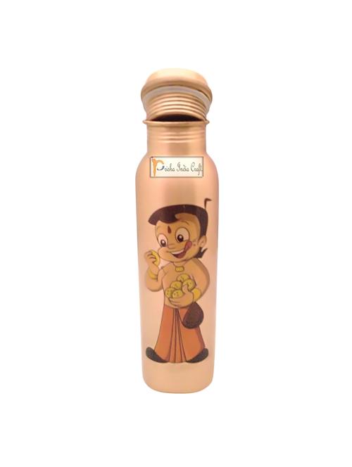 digital printed pure copper water bottle(1 ltrs.) - 15519282 - Very Small Image - 1
