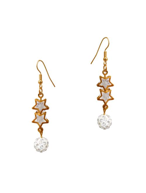 white  drop earring - 15523906 - Very Small Image - 1