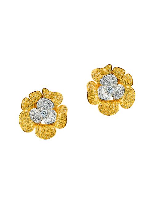 gold tone stone earrings - 15524136 - Very Small Image - 1