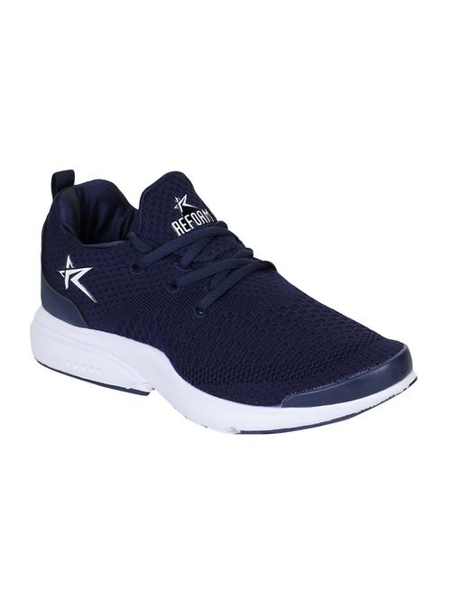 navy mesh sport shoes - 15525678 - Very Small Image - 1