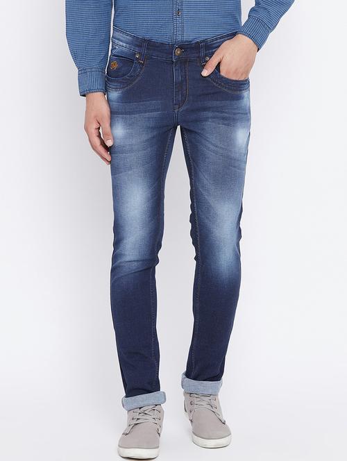 blue denim washed jeans - 15527504 - Very Small Image - 1