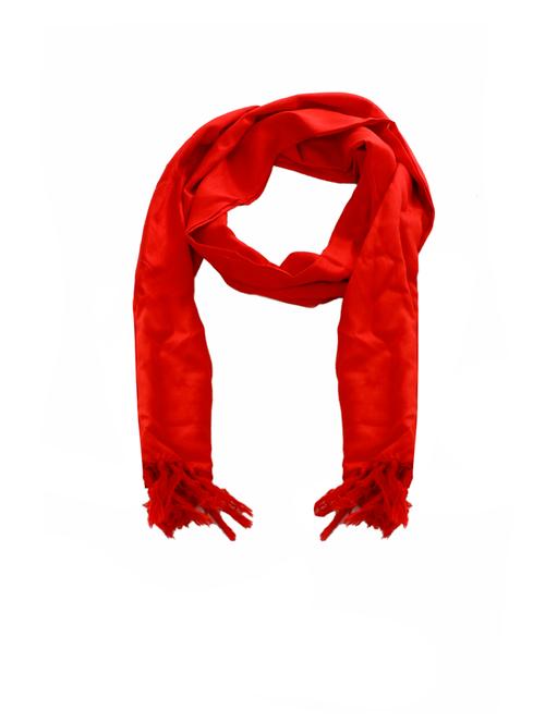 red cotton muffler - 15527833 - Very Small Image - 1