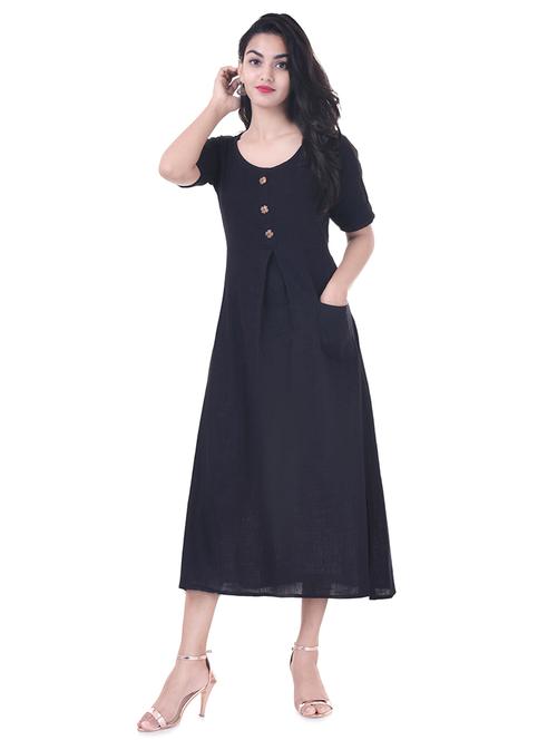 a-line patch pockets dressdress - 15529762 - Very Small Image - 1
